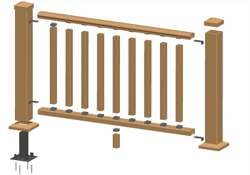 Railing installation drawing(001)